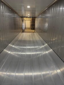intérieur container frigorifique