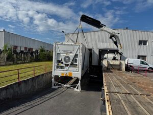 Installation container frigorifique 40HC